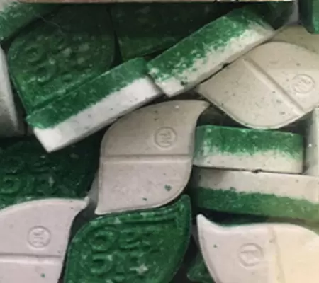 Buy GREEN WHITE TICTAC 130MG MDMA